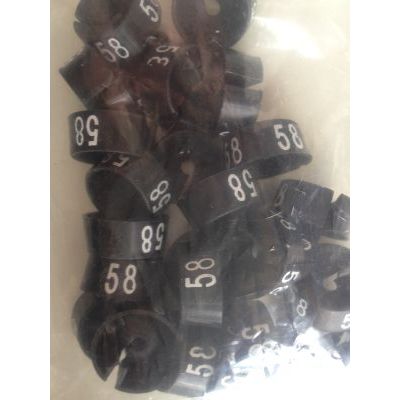 Klika -  MB zwart/wit 58 voor op kledinghanger