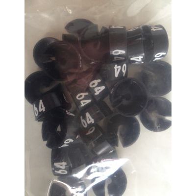 Klika -  MB zwart/wit 64 voor op kledinghanger