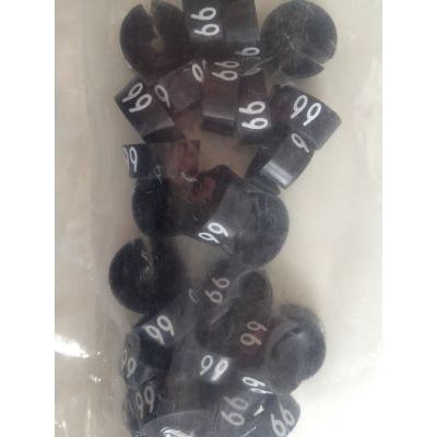 Klika -  MB zwart/wit 66 voor op kledinghanger