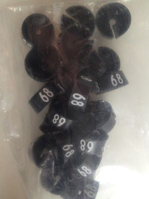 Klika -  MB zwart/wit 68 voor op kledinghanger