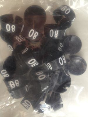 Klika - MB schwarz/weiß 80 für den Kleiderbügel