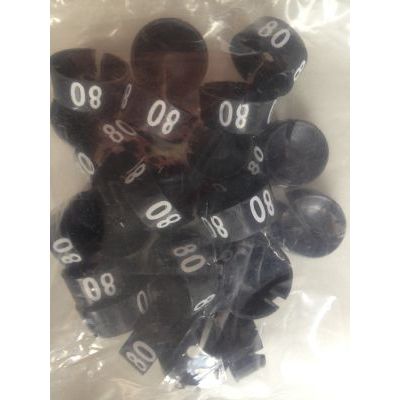 Klika -  MB zwart/wit 80 voor op kledinghanger