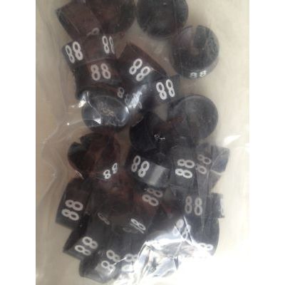 Klika -  MB zwart/wit 88 voor op kledinghanger