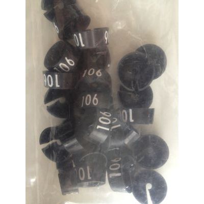 Klika -  MB zwart/wit 106 voor op kledinghanger