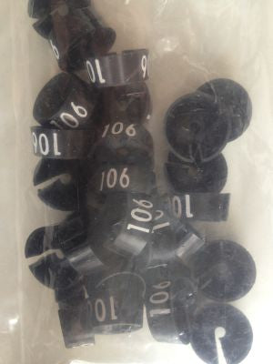 Klika - MB schwarz/weiß 106 für einen Kleiderbügel