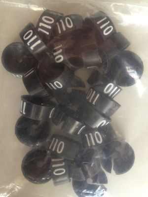 Klika - MB schwarz/weiß 110 für den Kleiderbügel