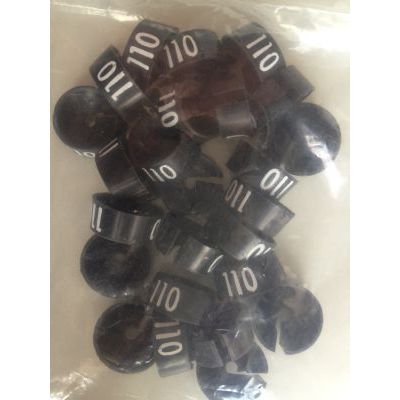 Klika -  MB zwart/wit 110 voor op kledinghanger