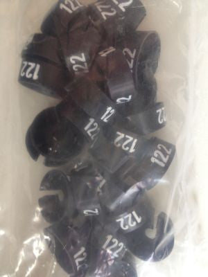 Klika -  MB zwart/wit 122 voor op kledinghanger