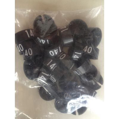 Klika -  MB zwart/wit 140 voor op kledinghanger