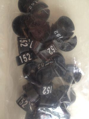 Klika -  MB zwart/wit 152 voor op kledinghanger