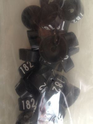 Klika -  MB zwart/wit 182 voor op kledinghanger