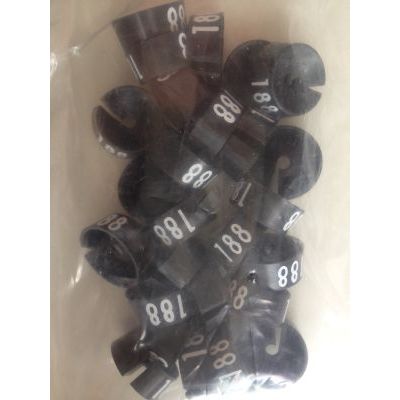 Klika -  MB zwart/wit 188 voor op kledinghanger