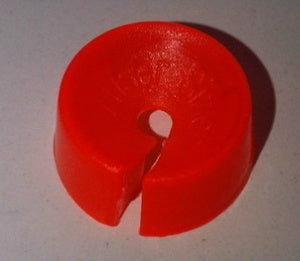 Klika -  MB onbedrukt fluor rood 25 stuks