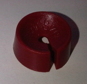 Klika -  MB onbedrukt bordeaux rood 25 stuks