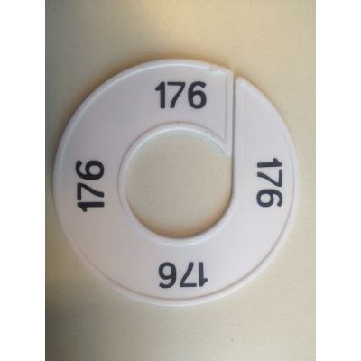 Klika - Größenring weiß/schwarz 176