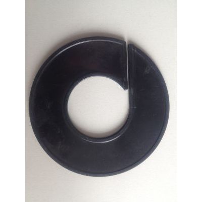 Klika -  Maatring 9cm zwart onbedrukt blanko