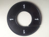 Klika -  Maatring 9cm zwart/wit 1