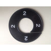 Klika -  Maatring 9cm zwart/wit 2