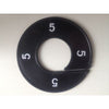 Klika -  Maatring 9cm zwart/wit 5
