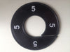 Klika -  Maatring 9cm zwart/wit 5