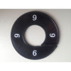 Klika -  Maatring 9cm zwart/wit 9