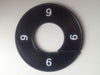 Klika -  Maatring 9cm zwart/wit 9