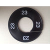 Klika -  Maatring 9cm zwart/wit 23