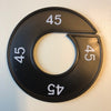Klika -  Maatring 9cm zwart/wit 45