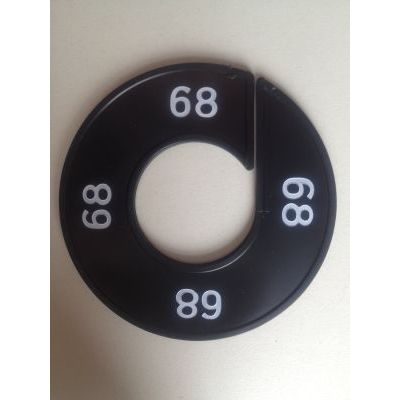 Klika - Taille bague noir/blanc 68