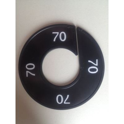 Klika - Taille bague noir/blanc 70