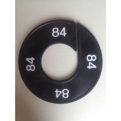 Klika -  Maatring 9cm zwart/wit 84