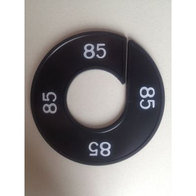 Klika - Taille bague noir/blanc 85