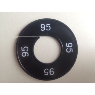 Klika - Taille bague noir/blanc 95