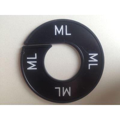 Klika - Taille bague noir/blanc ML