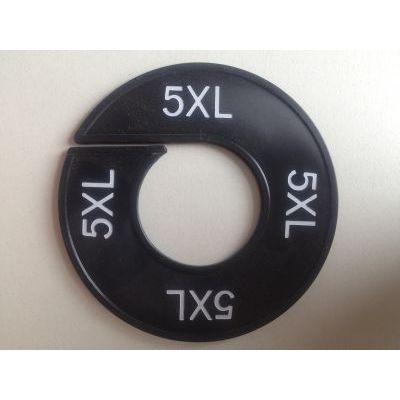 Klika - Taille bague noir/blanc 5XL