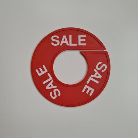 Klika - Taille bague 9cm rouge/blanc PROMO