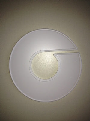 Klika -  Maatring 11cm wit onbedrukt