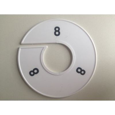 Klika - Ringgröße 11 cm weiß/schwarz 8