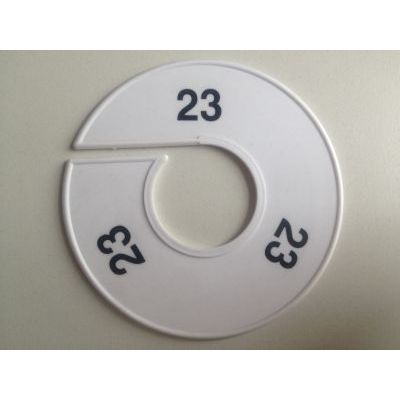 Klika - Größe Ring 11 cm weiß/schwarz 23