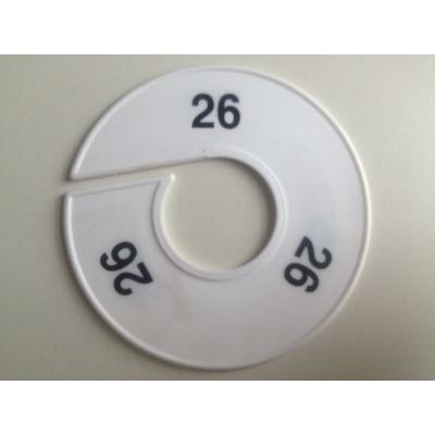 Klika - Größe Ring 11 cm weiß/schwarz 26