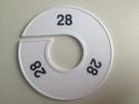 Klika -  Maatring 11cm wit/zwart 28