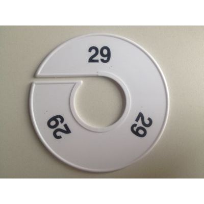 Klika - Größe Ring 11 cm weiß/schwarz 29