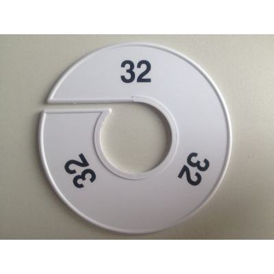 Klika - Taille bague 11 cm blanc/noir 32