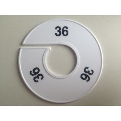 Klika - Taille bague 11 cm blanc/noir 36