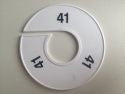 Klika -  Maatring 11 cm wit/zwart 41