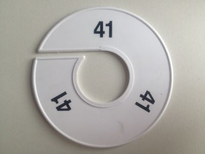 Klika - Taille bague 11 cm blanc/noir 41