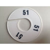 Klika -  Maatring 11 cm wit/zwart 51