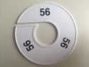 Klika -  Maatring 11 cm wit/zwart 56