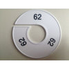 Klika -  Maatring 11 cm wit/zwart 62