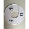 Klika -  Maatring 11 cm wit/zwart 63